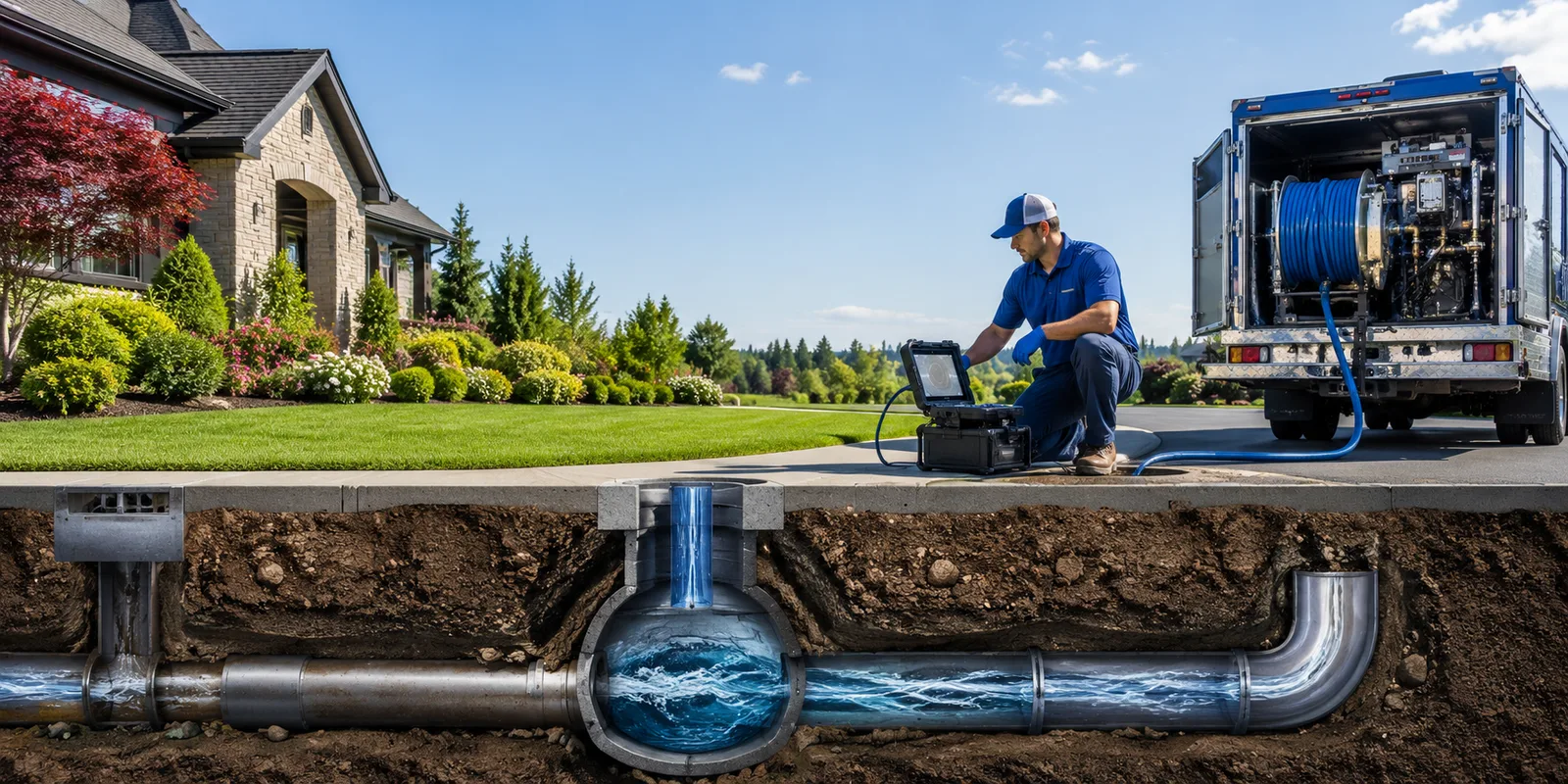 Drainage restoration information for De Soto, KS